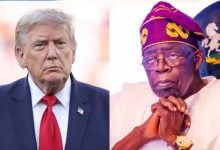 US President Donald Trump and President Bola Tinubu