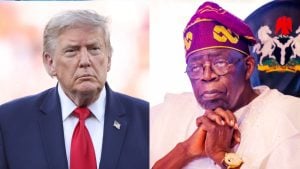 US President Donald Trump and President Bola Tinubu
