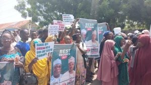 Adamawa ADC Members Protest Alleged Substitution Of Governorship Candidate