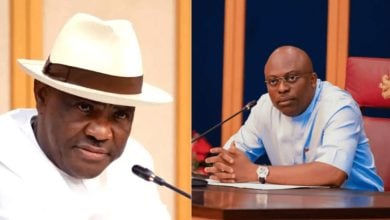 FCT Minister Nyesom Wike; Rivers State Governor Fubara