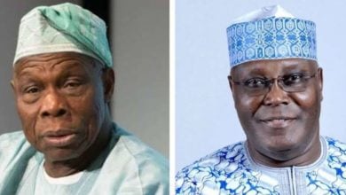 Ex-President Olusegun Obasanjo and Atiku Abubakar