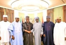 Senate Leadership with President Tinubu