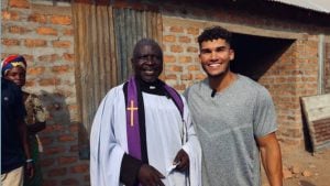 Reverend Ezekiel Dachomo With US Missionary Alex Birbir