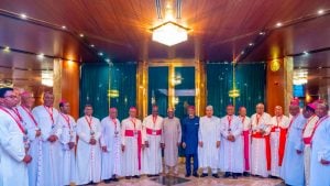 President Tinubu and Catholic Bishops