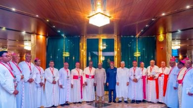 President Tinubu and Catholic Bishops