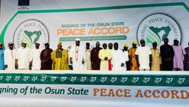 Signing of the Osun State Peace Accord