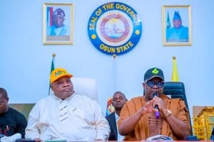 Governor Adeleke and Accord Party Leaders