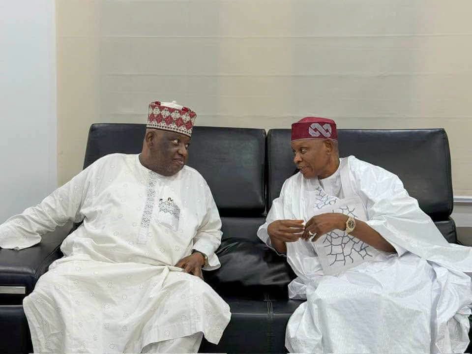 Senator Rufa’i Sani Hanga with Governor Abba Yusuf