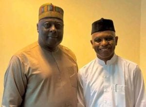 Governorship Candidate of the African Democratic Congress (ADC) in Kaduna State, Isa Ashiru Kudan, met with ex-Governor of Kaduna State, Nasir El-Rufai earlier in the month