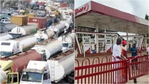 File photo of a petrol station