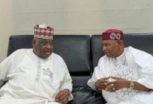 Senator Rufa’i Sani Hanga with Governor Abba Yusuf