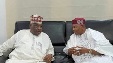 Senator Rufa’i Sani Hanga with Governor Abba Yusuf