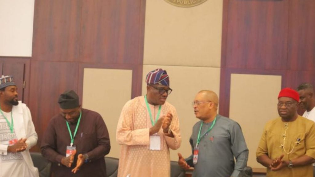 Nyesom Wike backed PDP during a BOT meeting