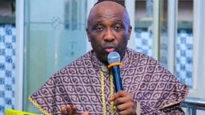 Primate Elijah Ayodele, leader of INRI Evangelical Spiritual Church, Lagos