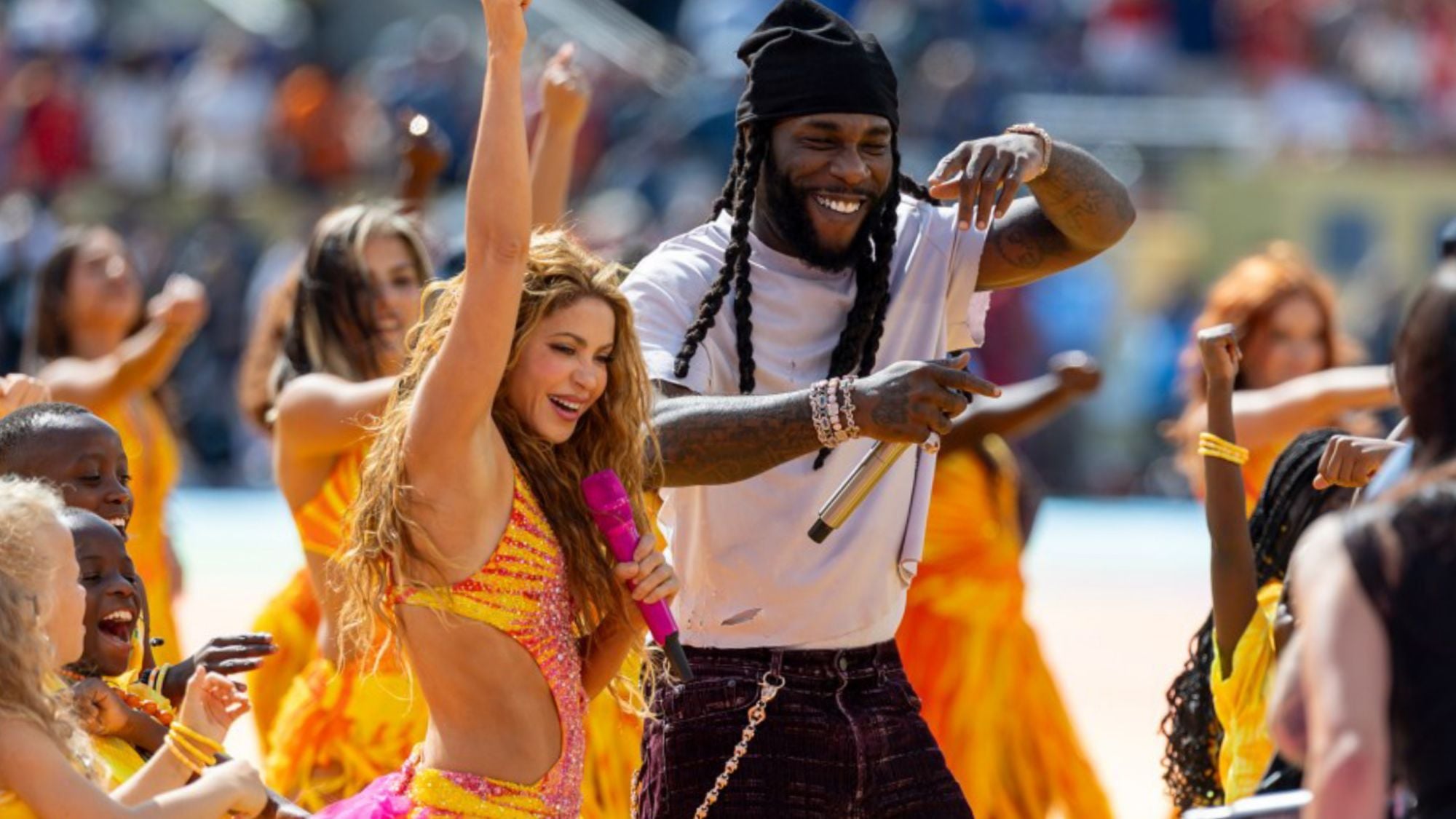Burna Boy Faces Backlash After Historic FIFA World Cup Performance with Shakira