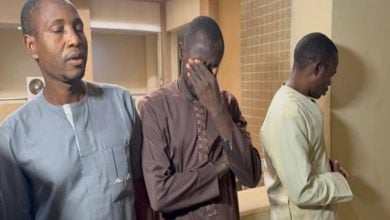 Abdulrazak Umar (also known as Abu Khalifa/Abu Khalid), Yunusa Musa (also known as Yunusa bin Musa), and Shamsu Adamu Sani (also known as Abu Itisar)