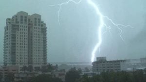 File Photo: Thunderstorm in Nigeria