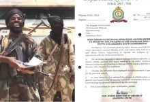 File Photo: Leaked DSS Memo Reveals Planned Boko Haram Attack, Kidnapping Plot