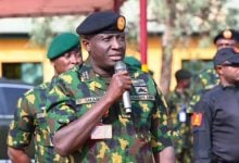 Chief of Army Staff, Lieutenant General Waidi Shaibu