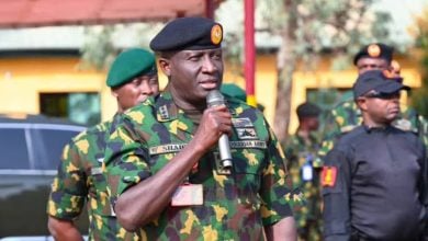 Chief of Army Staff, Lieutenant General Waidi Shaibu