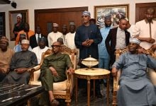 The ADC Presidential Candidate, Atiku Abubakar, GCON, paid a formal condolence visit to his running mate, His Excellency Chibuike Rotimi Amaechi