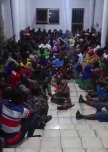 Over a hundred intending voters allegedly imported by an Accord Party member ahead of the gubernatorial election in Osun State have been arrested