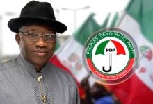 Former President Jonathan and PDP