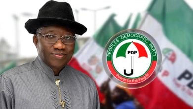 Former President Jonathan and PDP