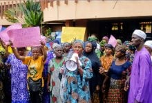 Sachet Alcohol Sellers Protest