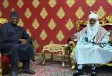 APC Chairman Yilwatda with Emir of Kano Sanusi