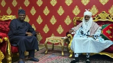 APC Chairman Yilwatda with Emir of Kano Sanusi
