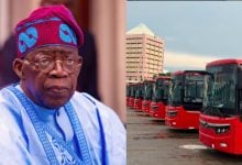 Tinubu Govt Launches 100 Electric Buses for Federal Civil Servants