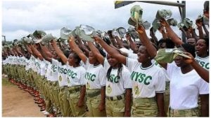 Corps members At parade ground 