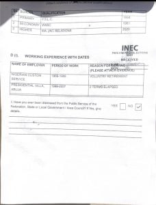 The Independent National Electoral Commission (INEC) has published the personal particulars and nomination documents of African Democratic Congress (ADC) presidential candidate Atiku Abubakar and his running mate, former Rivers State Governor Rotimi Amaechi, ahead of the 2027 general election.
