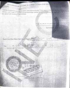 The Independent National Electoral Commission (INEC) has published the personal particulars and nomination documents of African Democratic Congress (ADC) presidential candidate Atiku Abubakar and his running mate, former Rivers State Governor Rotimi Amaechi, ahead of the 2027 general election.