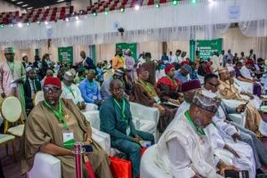 African Democratic Congress (ADC) National Legal Adviser, H.E. Professor Oserheimen Osunbor, attended the signing of the 2027 National Peace Accord in Abuja