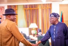 Goodluck Jonathan; Bola Tinubu