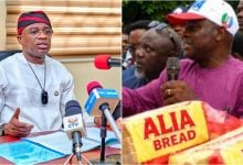 The Benue State Government has come under fire after the Deputy Governor, Sam Ode, distributed branded “Alia Bread”, bottles of Action Bitters and cash to residents of the Idoma community