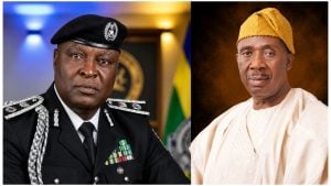 CP Samuel Etaifo and Senator Francis Fadahunsi