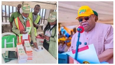 NYSC members serving as INEC adhoc staff and Ademola Adeleke