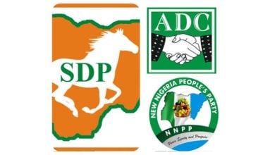 Photo File: SDP, ADC NNPP logos