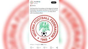 The decision was announced by the NFF Executive Committee on Monday in a brief statement