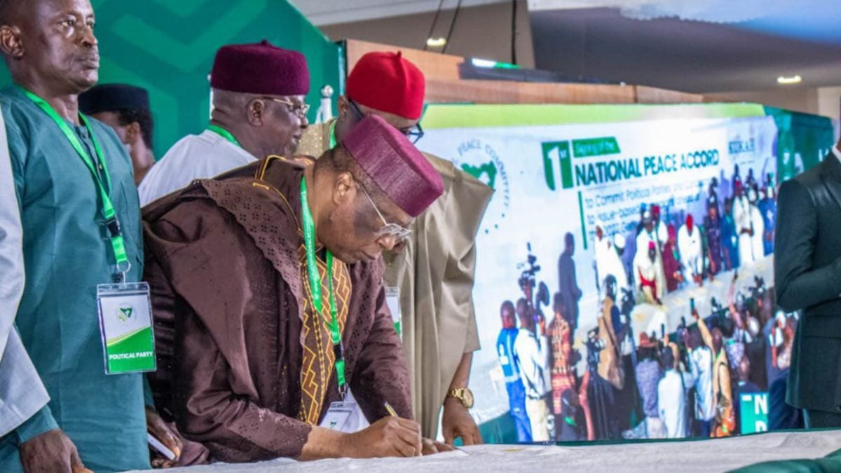 ADC Breaks Silence, Reveals Representative at Peace Accord After Atiku’s Absence