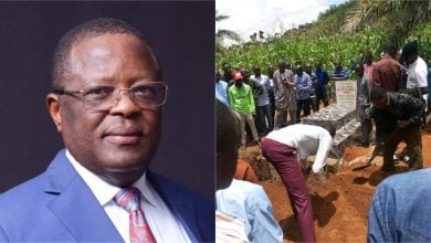 David Umahi; Burial ground of Mary Habila