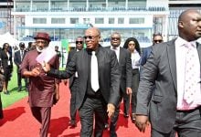 Rotimi Amaechi Storms Port Harcourt for NBA Conference. Credit: X/ @CRA_Advocacy