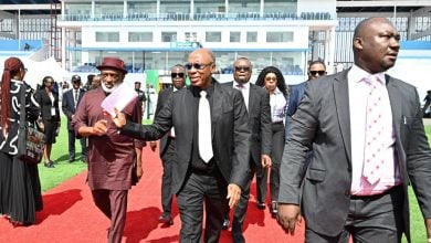 Rotimi Amaechi Storms Port Harcourt for NBA Conference. Credit: X/ @CRA_Advocacy
