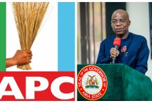 APC logo; Alex Otti