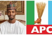 Bashir El-Rufai; APC logo