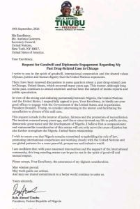 File: Purported letter