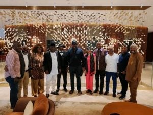 Seriake Dickson Meets NDC Executives In Germany, UK